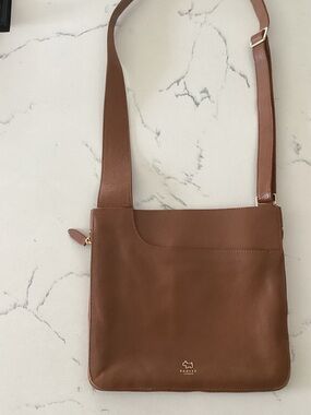 RADLEY LONDON Brown Leather Crossbody Bag